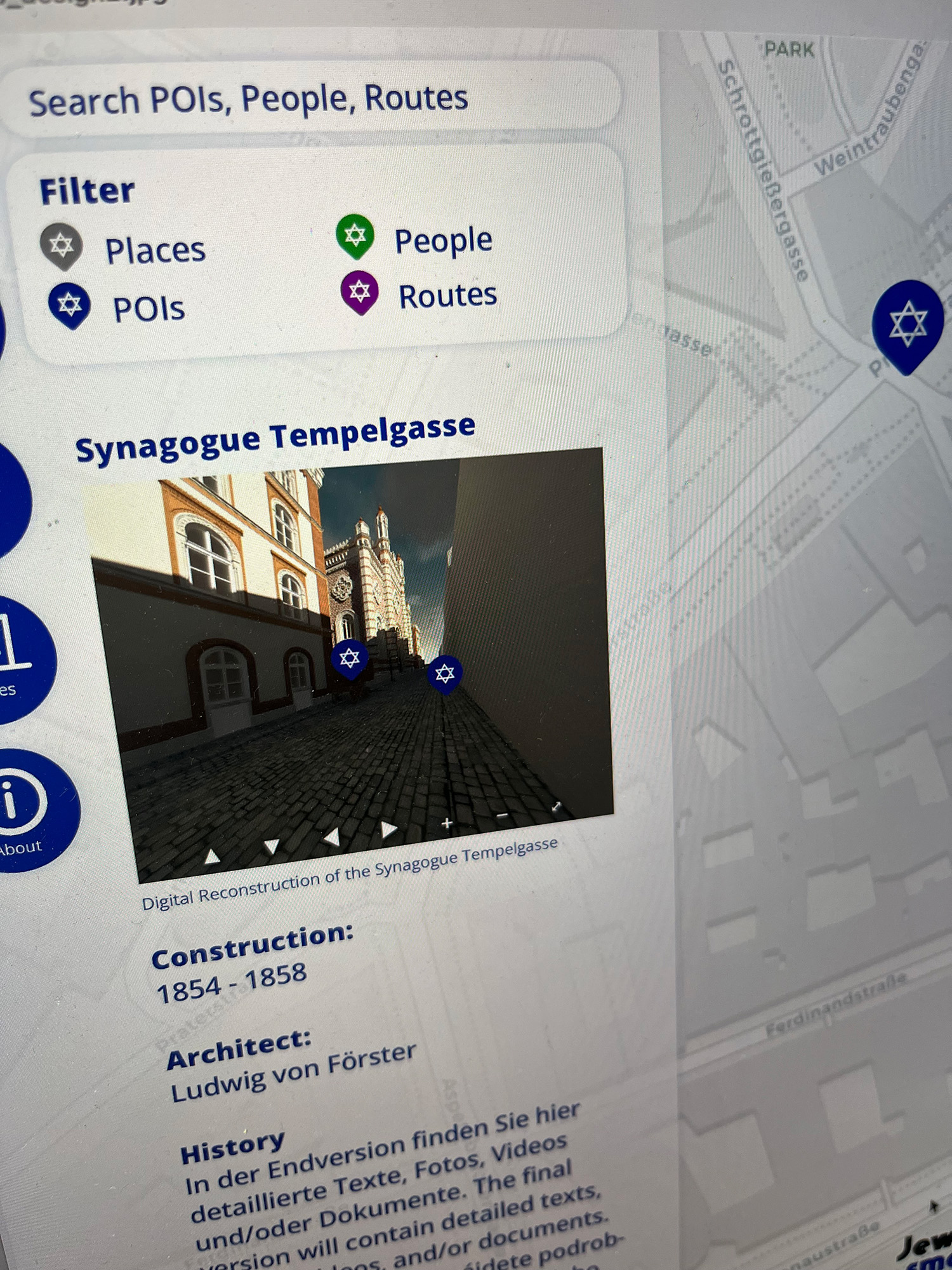 Smartmap of Jewish History